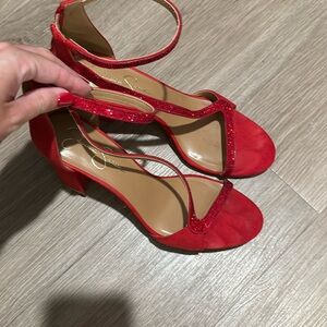 Jessica Simpson Red High Heels